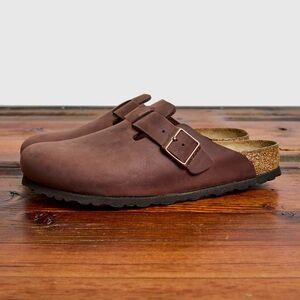 Birkenstock Boston - 43 - Softbed Narrow - Habana Leather